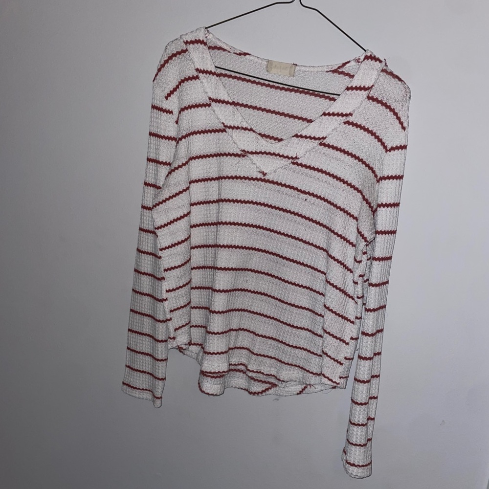 Altar’d state striped thin sweater size M